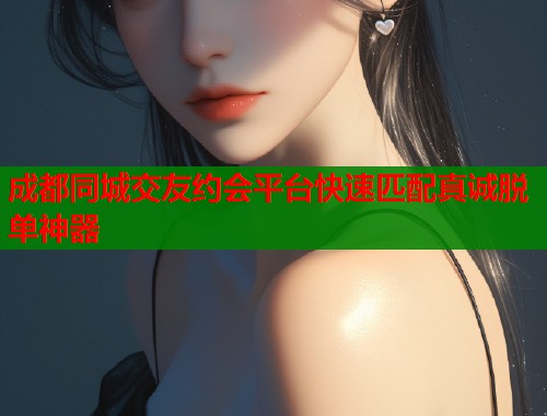 成都同城交友约会平台快速匹配真诚脱单神器