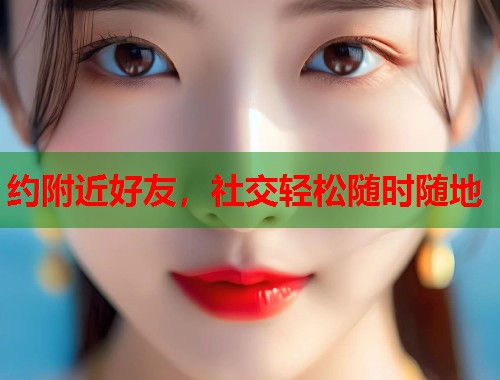 约附近好友，社交轻松随时随地