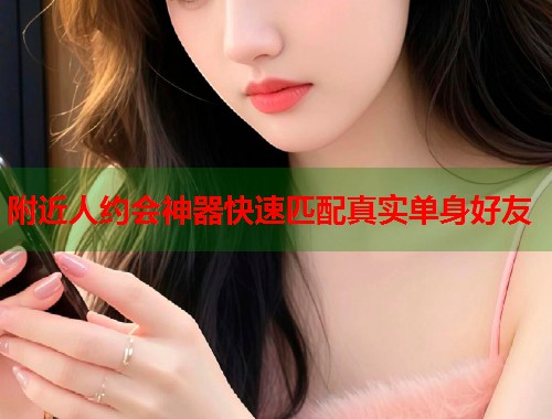 附近人约会神器快速匹配真实单身好友