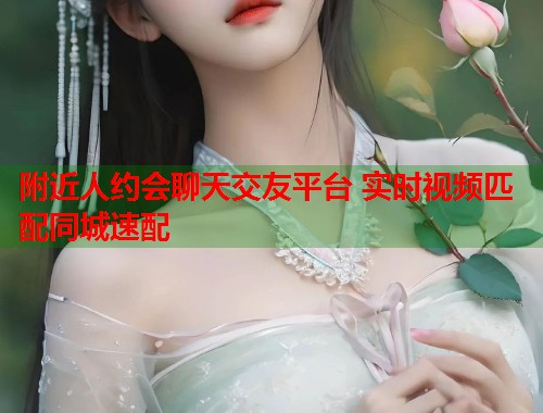 附近人约会聊天交友平台 实时视频匹配同城速配