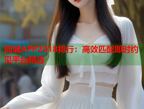 同城APP2018排行：高效匹配即时约见平台精选