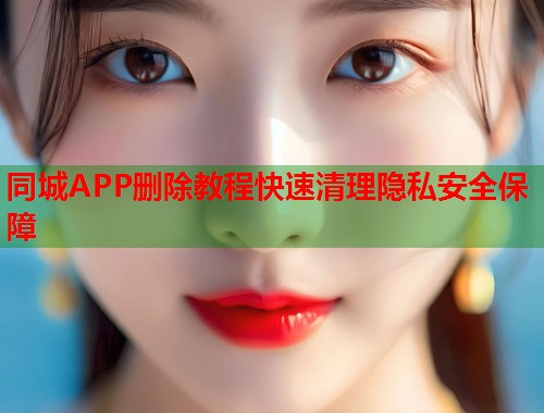同城APP删除教程快速清理隐私安全保障  第1张