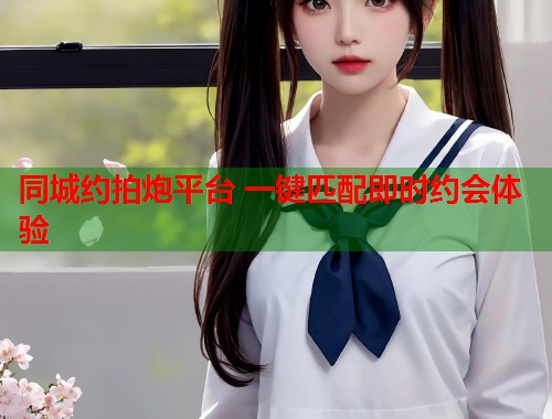 同城约拍炮平台 一键匹配即时约会体验
