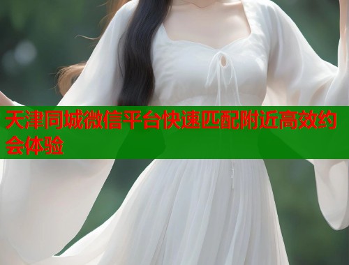 天津同城微信平台快速匹配附近高效约会体验